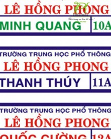  LOGO BẢNG TÊN HỌC SINH 1