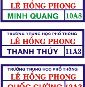  LOGO BẢNG TÊN HỌC SINH 1